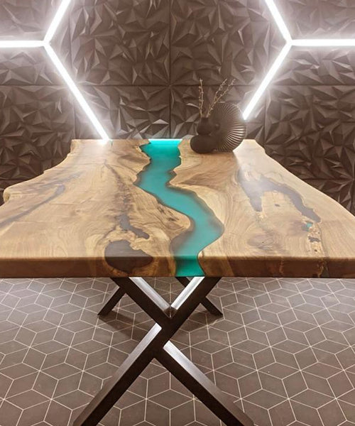 Sechseckige Beleuchtung, 2-Gitter-Design mit A-Linien-Röhre 